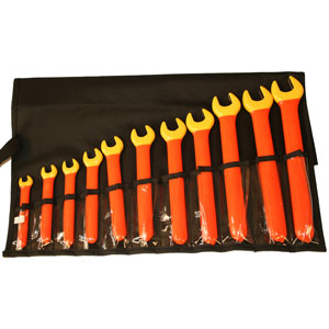 8Pc Open End Wrench Set