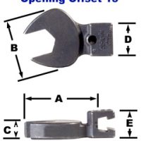 Open End Heads for CCM / LTC Wrenches (english)